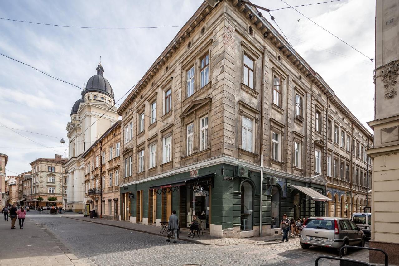 Apartment On Yana Zhizhky ลวีฟ ภายนอก รูปภาพ